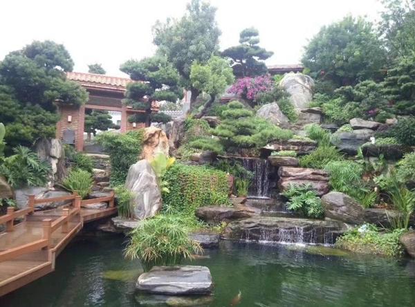 ok石头景观黄蜡石